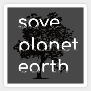 Save Planet Earth Sticker